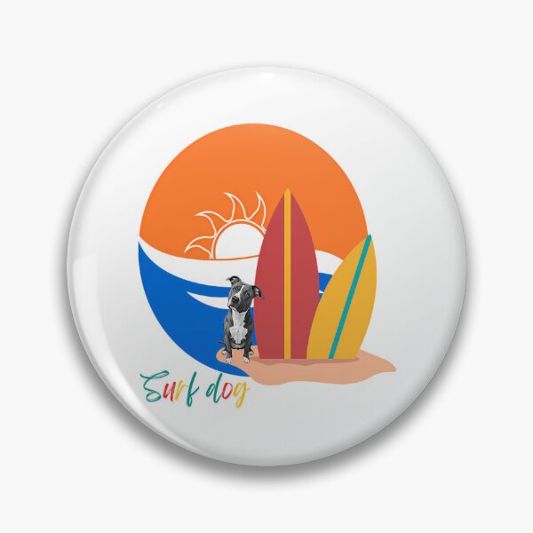 Item preview, The Impatient Surf Dog designed and sold by jaida-roperx.