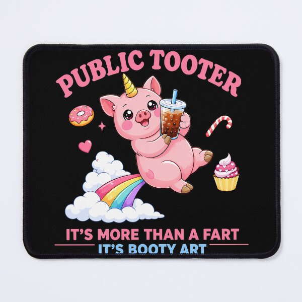 Item preview, Public Tooter Shirt, Inappropriate 90s Retro Fart designed and sold by Art-Monnard.