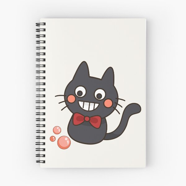 Item preview, Cute Hand Drawn Black Cat Spring Holiday designed and sold by Porpor Artwork.