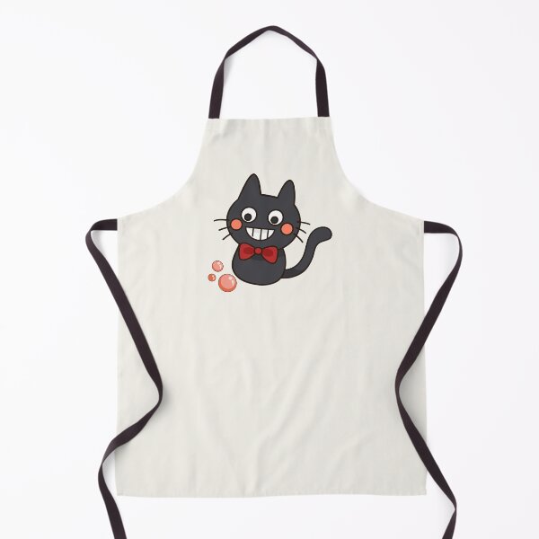 Item preview, Cute Hand Drawn Black Cat Spring Holiday designed and sold by Porpor Artwork.