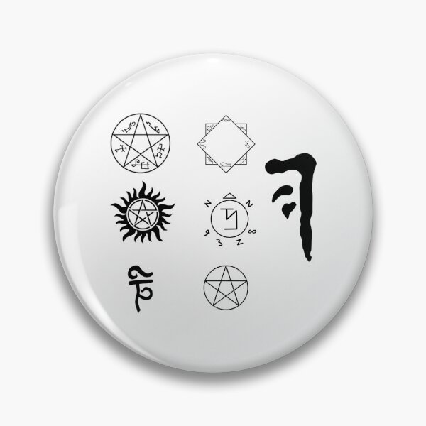 Item preview, Supernatural Symbol'S Sticker Pack designed and sold by ellingto-ncoc.