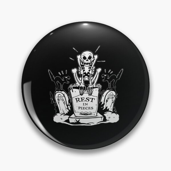 Item preview, Rest In Pieces Skeleton Tombstone Spooky Design designed and sold by CotyArrah97.