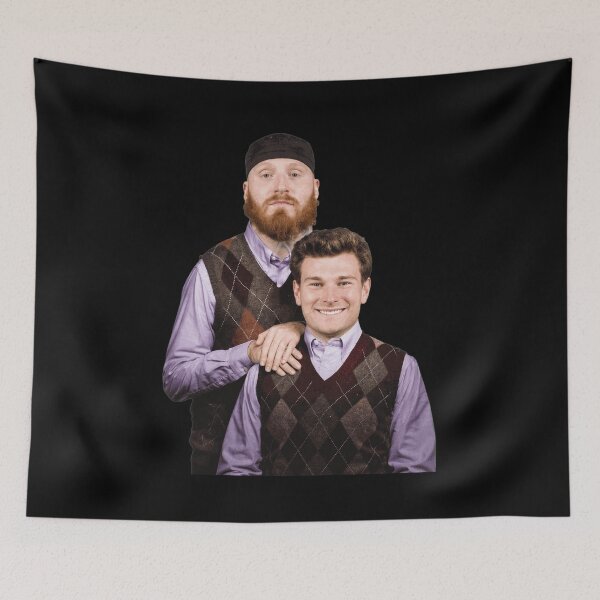Item preview, Retro Friends Vintage Portrait Tee designed and sold by lyaDubas1986.