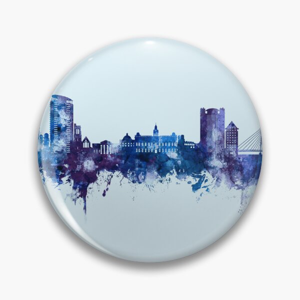 Item preview, Swansea Wales Skyline designed and sold by ArtPrints.