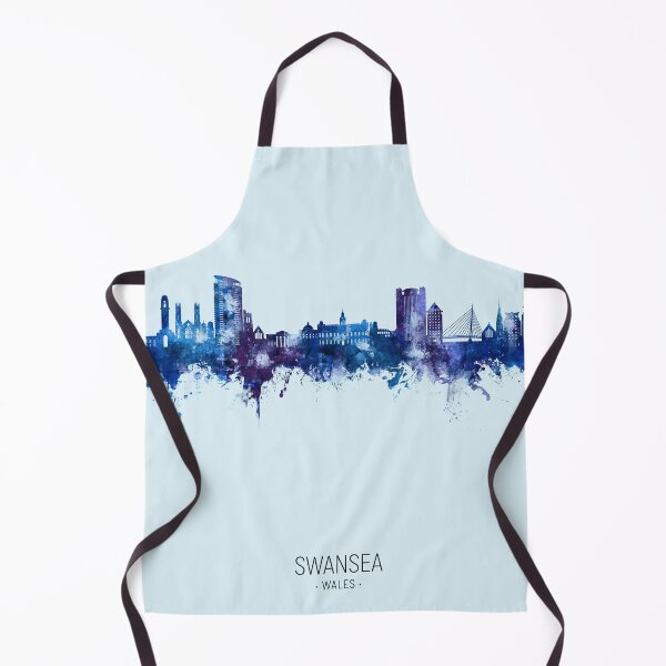 Item preview, Swansea Wales Skyline designed and sold by ArtPrints.