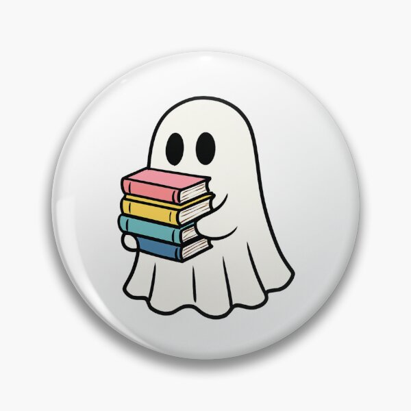 Item preview, Cute Ghost Holding Books designed and sold by Vision Crafted.