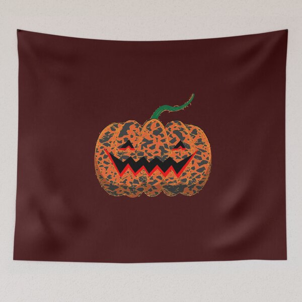 Item preview, Creepy stylized pumpkin character for halloween design designed and sold by wonghong.