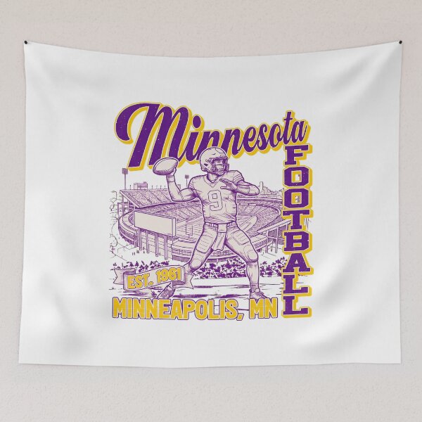 Item preview, Minneapolis Retro Football Fan designed and sold by RevisEllana.