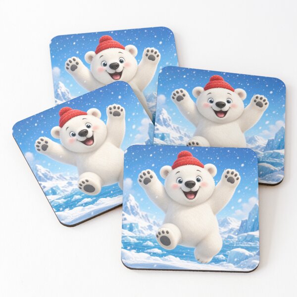 Item preview, Little Bear Note - 開心跳躍的北極熊 designed and sold by LittleBearNote.