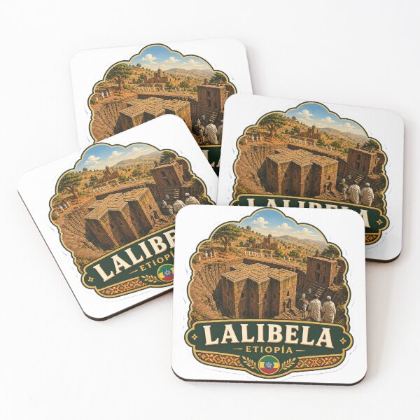 Item preview, Lalibela Ethiopia – Rock-Hewn Churches & African Heritage Travel Art designed and sold by ChicClicker.