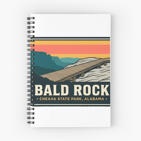 Item preview, Bald Rock Boardwalk Cheaha State Park Alabama Sticker designed and sold by DetourDgn.