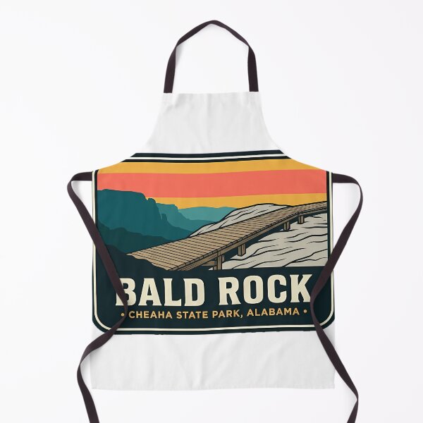 Item preview, Bald Rock Boardwalk Cheaha State Park Alabama Sticker designed and sold by DetourDgn.