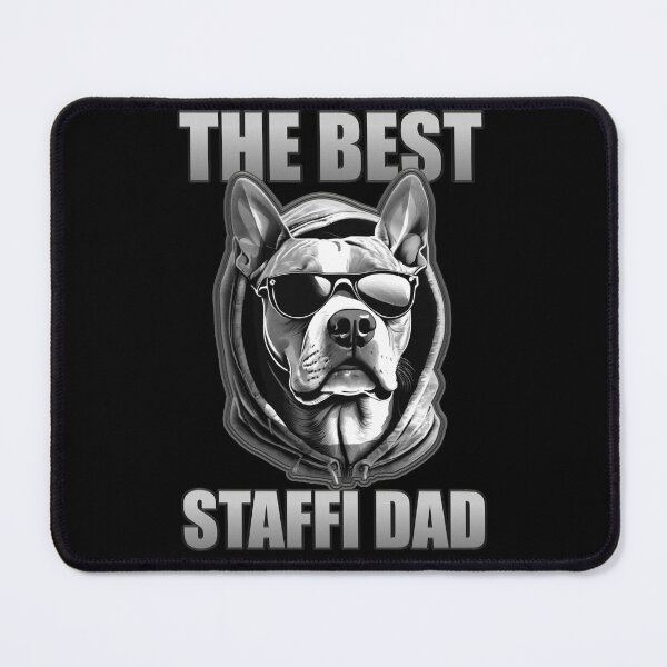 Item preview, The Best Staffi Dad Staffordshire Bull Terrier designed and sold by Loona97.