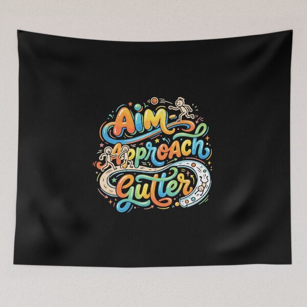 Item preview, Aim Approach Gutter Funny Bowling Bowler Player designed and sold by PopStars1993.
