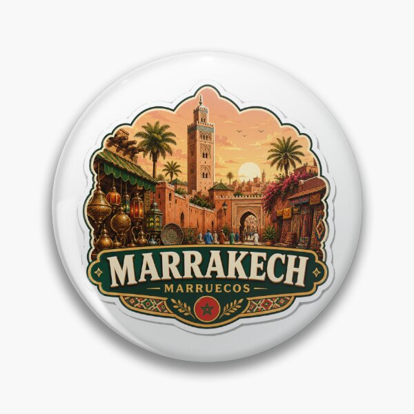 Item preview, Marrakech Morocco – Medina Travel Art designed and sold by ChicClicker.