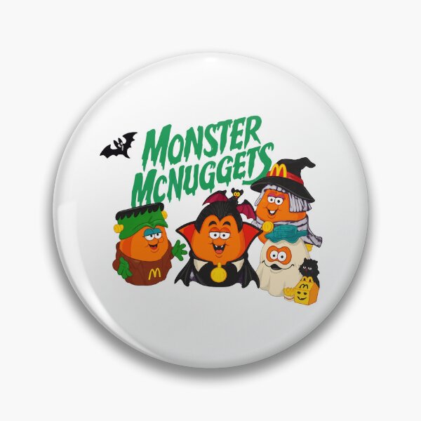 Item preview, Spooky Nugget Monsters Halloween Funny Retro designed and sold by PettetLal1995.