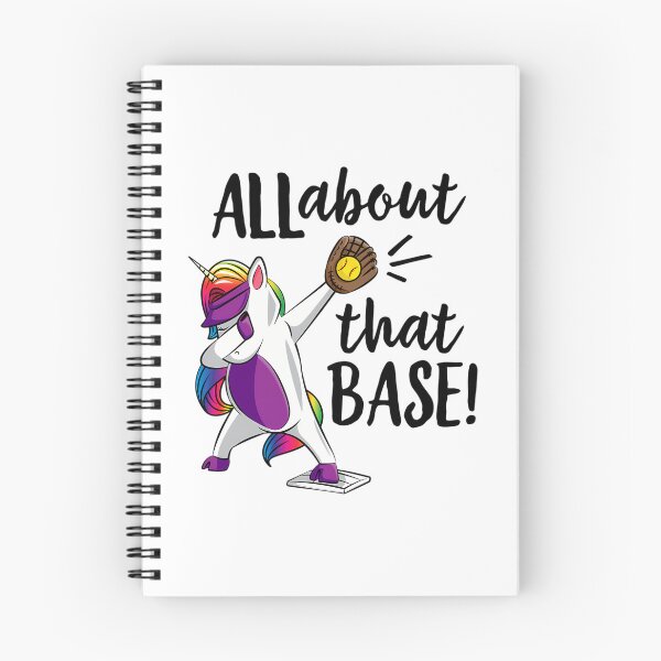 Item preview, Softball Dabbing Unicorn Girls Softball Dab Softball Gift All About That Base. designed and sold by ilyana-walz.