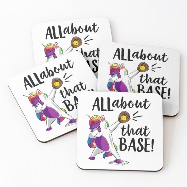 Item preview, Softball Dabbing Unicorn Girls Softball Dab Softball Gift All About That Base. designed and sold by ilyana-walz.