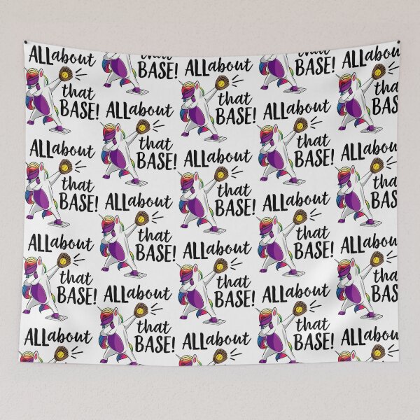 Item preview, Softball Dabbing Unicorn Girls Softball Dab Softball Gift All About That Base. designed and sold by ilyana-walz.