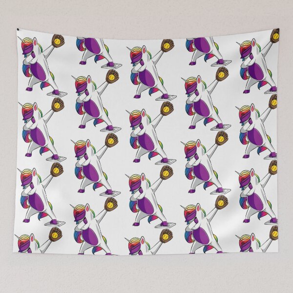 Item preview, Softball Dabbing Unicorn Girls Softball Dab Softball Gift All About That Base. designed and sold by ilyana-walz.