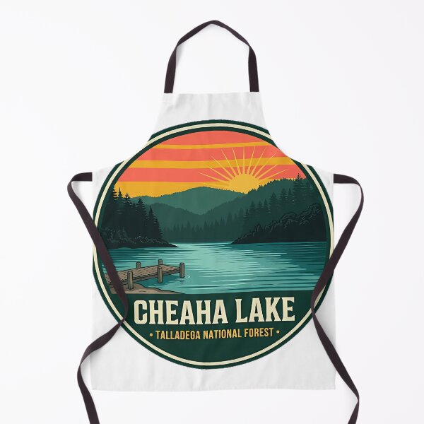 Artikelvorschau, Cheaha Lake Talladega National Forest Alabama Aufkleber entworfen und verkauft von DetourDgn.