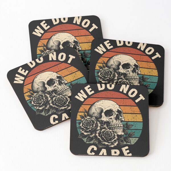 Item preview, We Do Not Care Rebellious Goth Nonconformist Independent designed and sold by RetroMini2026.