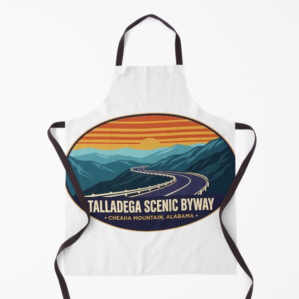 Item preview, Talladega Scenic Byway Cheaha Mountain Alabama Sticker designed and sold by DetourDgn.