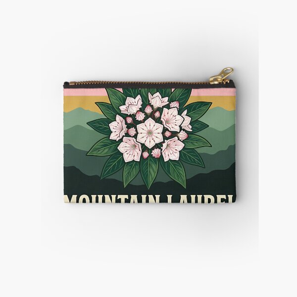 Item preview, Mountain Laurel Cheaha Mountain Alabama Botanical Sticker designed and sold by DetourDgn.