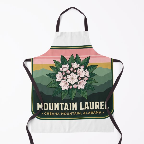 Item preview, Mountain Laurel Cheaha Mountain Alabama Botanical Sticker designed and sold by DetourDgn.