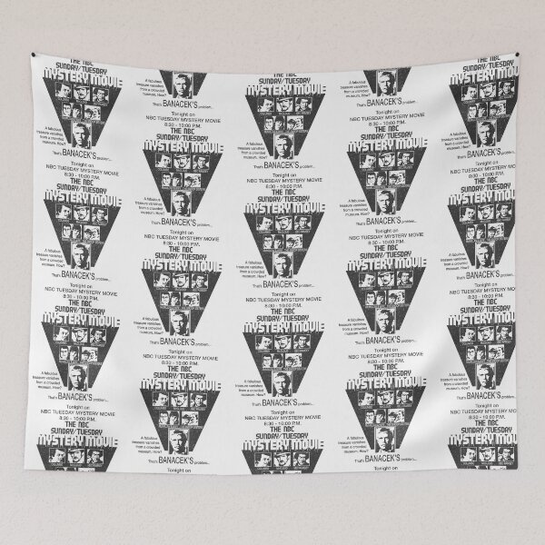 Item preview, Vintage Mystery Movie Poster designed and sold by johnsongr-azia.