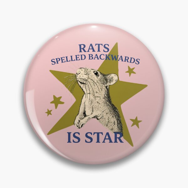 Item preview, Rats Spelled Backwards is Star designed and sold by Art-Monnard.