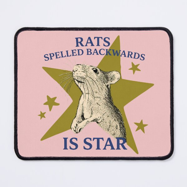 Item preview, Rats Spelled Backwards is Star designed and sold by Art-Monnard.