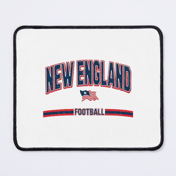 Item preview, New England Football Vintage American Flag  designed and sold by RevisEllana.