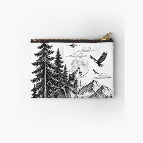 Item preview, Wild Soul Wolf Wilderness designed and sold by CodePaws Creations.