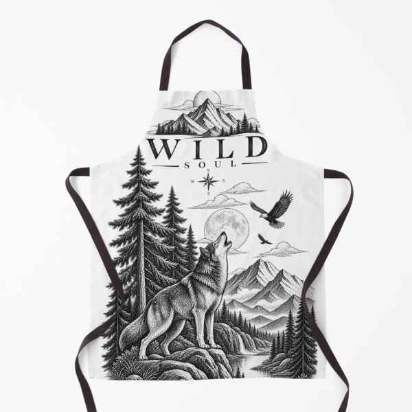 Item preview, Wild Soul Wolf Wilderness designed and sold by CodePaws Creations.