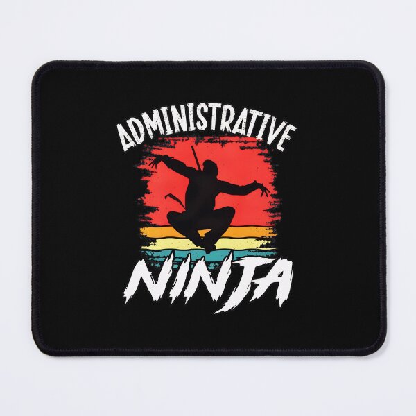 Item preview, Administrative Ninja Retro Sunset designed and sold by AaronMathews.