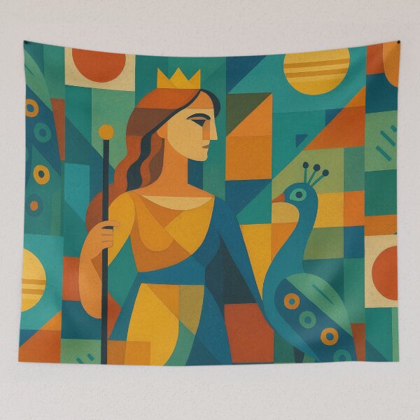 Item preview,  Greek Goddess Hera, the Queen of the Gods illustration. designed and sold by GalleryKauffeld.