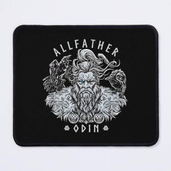 Item preview, Allfather Odin Norse Mythology Ravens Viking Artwork designed and sold by KeylaFloyd.