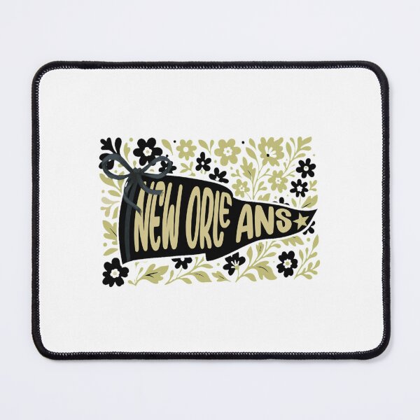 Item preview, New Orleans Pennant Floral Retro Design  designed and sold by NaviSilvas2001.