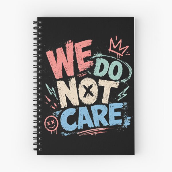Item preview, We Do Not Care Indifferent Attitude Sarcastic Statement designed and sold by RetroMini2026.