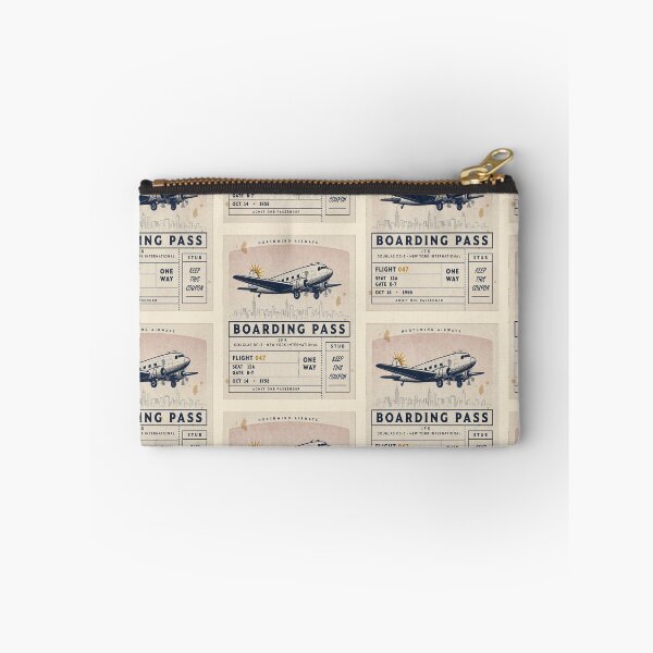 Item preview, New York City Vintage DC‑3 Mid‑Century Travel Stamp designed and sold by stickercuffs.