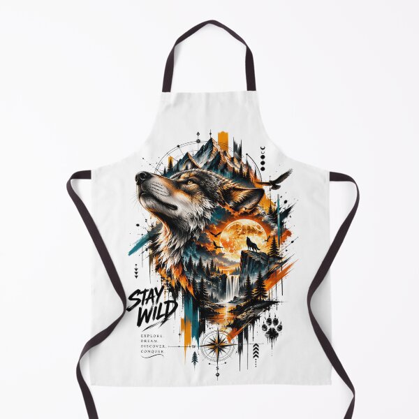 Item preview, The Wolf's Howl Under A Blood Moon designed and sold by KLERIKSTORE.
