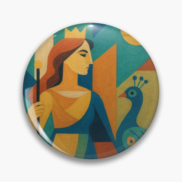 Item preview, Hera, Greek Goddess - the Queen of the Gods painting. designed and sold by GalleryKauffeld.