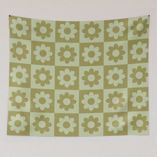 Item preview, Scandinavian Flower Squared designed and sold by SaichaDesign.
