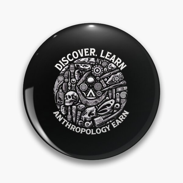 Item preview, Anthropology Discover Learn Earn Circle Emblem Art designed and sold by CaleHowell.