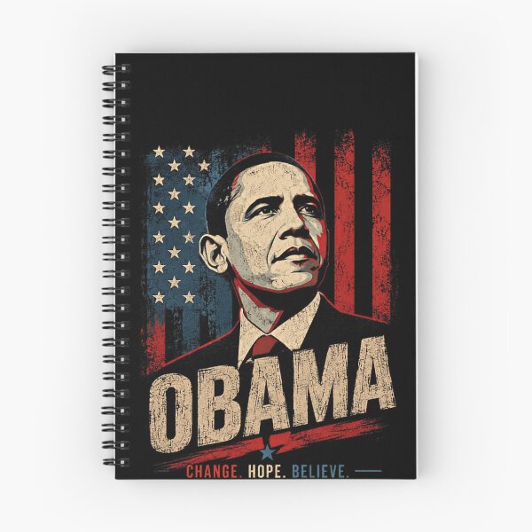Item preview, Obama Change Hope Believe United States President Supporter designed and sold by JonesFlora2025.