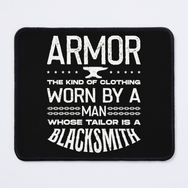 Item preview, Armor Blacksmith Tailor Clothing Anvil Craftsmanship designed and sold by KeylaFloyd.