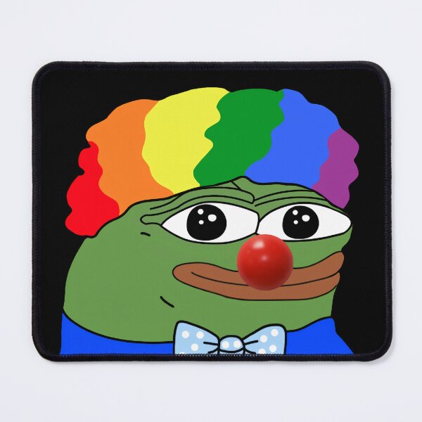 Item preview, clown frog designed and sold by ameliaablossom.
