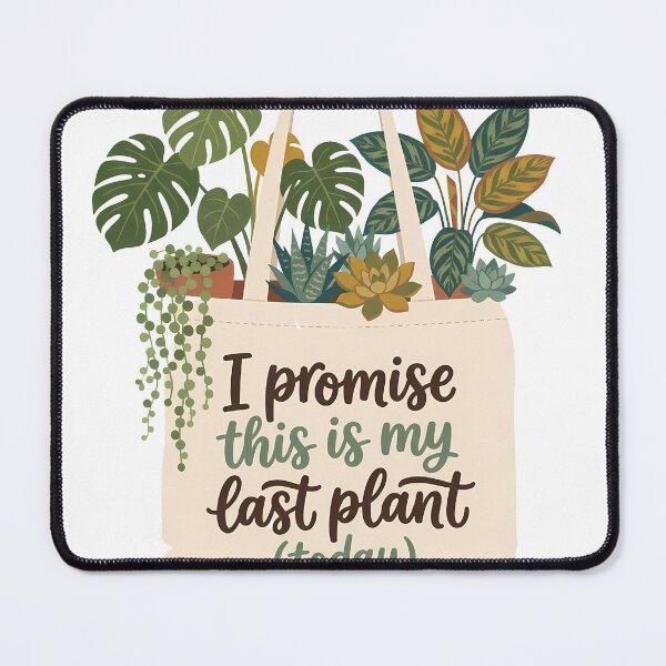 Item preview, My Last Plant Today Funny Houseplant Tote Bag Botanical Hoarder designed and sold by WorldShop17.