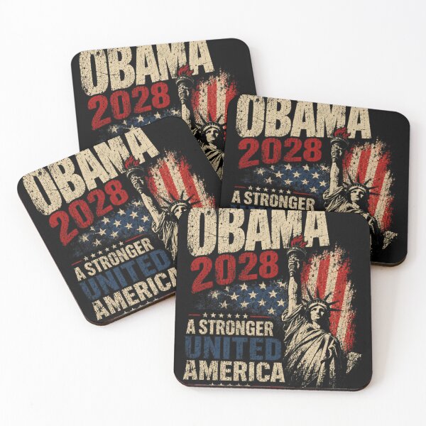 Item preview, Obama 2028 A Stronger United America Together We Can Political Election Patriotism Supporter designed and sold by JonesFlora2025.